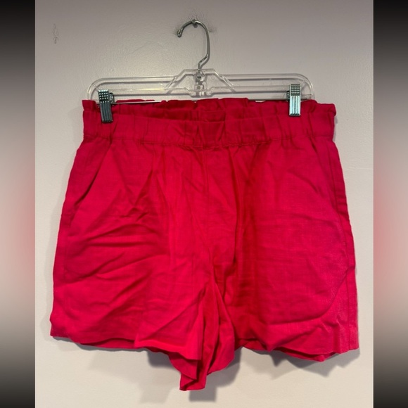 Pink Loft linen shorts - Picture 1 of 4
